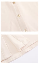 Load image into Gallery viewer, Newly fashioned woven single-row bottom-buttoned blouse, lady's shirt 53102 in winter of 2019