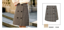 Load image into Gallery viewer, Newly fashioned woven single-row bottom-buttoned blouse, lady's shirt 53102 in winter of 2019