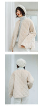 Load image into Gallery viewer, "Clearance seconds kill 156 yuan, no refund, no change" golden velvet short down jacket women down cotton jacket 3006