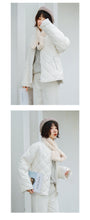 Load image into Gallery viewer, "Clearance seconds kill 156 yuan, no refund, no change" golden velvet short down jacket women down cotton jacket 3006