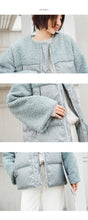 Load image into Gallery viewer, [Clearance Seconds Kill 196 Yuan, No Return, No Exchange] Lamb Wool Spells Short Down Jacket Women 3007