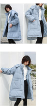 Load image into Gallery viewer, [Clearing the warehouse, killing 286 yuan per second, no refund, no change]Baitao thick medium-long-style down jacket woman 3028