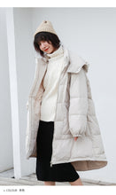 Load image into Gallery viewer, [Clearing the warehouse, killing 286 yuan per second, no refund, no change]Baitao thick medium-long-style down jacket woman 3028