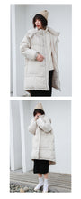 Load image into Gallery viewer, [Clearing the warehouse, killing 286 yuan per second, no refund, no change]Baitao thick medium-long-style down jacket woman 3028