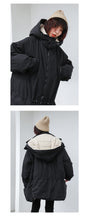 Load image into Gallery viewer, [Clearance Seconds Kill 186 Yuan, No Refund, No Exchange] Medium and Long cotton-padded jacket Women Plus F Loose Large Size Jacket 3032