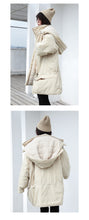 Load image into Gallery viewer, [Clearance Seconds Kill 186 Yuan, No Refund, No Exchange] Medium and Long cotton-padded jacket Women Plus F Loose Large Size Jacket 3032