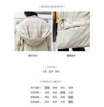 Load image into Gallery viewer, [Clearance Seconds Kill 186 Yuan, No Refund, No Exchange] Medium and Long cotton-padded jacket Women Plus F Loose Large Size Jacket 3032
