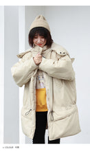 Load image into Gallery viewer, [Clearance Seconds Kill 186 Yuan, No Refund, No Exchange] Medium and Long cotton-padded jacket Women Plus F Loose Large Size Jacket 3032