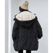 Load image into Gallery viewer, [Clearance Seconds Kill 186 Yuan, No Refund, No Exchange] Medium and Long cotton-padded jacket Women Plus F Loose Large Size Jacket 3032