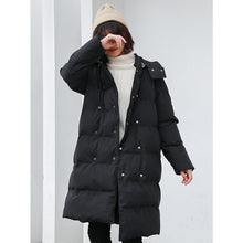 Load image into Gallery viewer, Thickened cap cotton-padded breadwear medium and Long-style jacket 3036