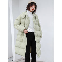 Load image into Gallery viewer, Thickened cap cotton-padded breadwear medium and Long-style jacket 3036