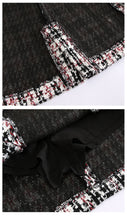 Load image into Gallery viewer, 2018 new brand women's couture tweed skirt casual casual dress skirt 28650