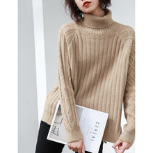 Load image into Gallery viewer, "Clearance seconds kill 86 yuan no refund no change" solid color sweater women's pullover round neck loose base shirt 18407