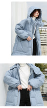 Load image into Gallery viewer, [Clearing the warehouse, killing 286 yuan per second, no refund, no change]Baitao thick medium-long-style down jacket woman 3028