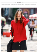 Load image into Gallery viewer, NEW WINTER NEW WOMEN'S CLOTHING IN 2018 PURE COLOR TOOL KNITTING COAT