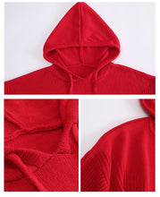 Load image into Gallery viewer, NEW WINTER NEW WOMEN'S CLOTHING IN 2018 PURE COLOR TOOL KNITTING COAT