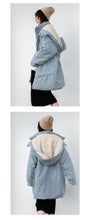 Load image into Gallery viewer, [Clearance Seconds Kill 186 Yuan, No Refund, No Exchange] Medium and Long cotton-padded jacket Women Plus F Loose Large Size Jacket 3032