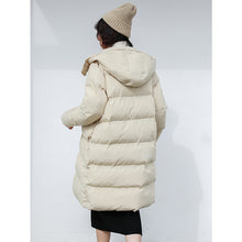 Load image into Gallery viewer, Thickened cap cotton-padded breadwear medium and Long-style jacket 3036