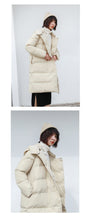 Load image into Gallery viewer, Thickened cap cotton-padded breadwear medium and Long-style jacket 3036