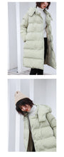 Load image into Gallery viewer, Thickened cap cotton-padded breadwear medium and Long-style jacket 3036