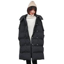 Load image into Gallery viewer, Thickened cap cotton-padded breadwear medium and Long-style jacket 3036