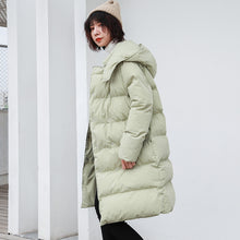 Load image into Gallery viewer, Thickened cap cotton-padded breadwear medium and Long-style jacket 3036