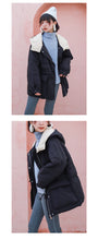 Load image into Gallery viewer, Winter Loose Large Size Bread Dress White Duck Down Dress Female 3050