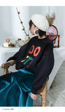 Load image into Gallery viewer, [Clearing the warehouse, killing 68 yuan per second, no refund, no change], flannel letters, sweater, warmth jacket 8880-2