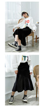 Load image into Gallery viewer, Golden velvet fishtail skirt 8886