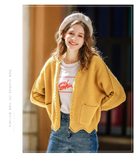 Load image into Gallery viewer, 2018 New brand women's clothing women's loose sweater sweater sweater jacket 73063