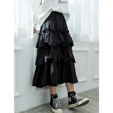 Load image into Gallery viewer, White Horse Women's Wear Summer 2019 Korean Cake Half-length Skirt