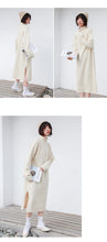 Load image into Gallery viewer, "Clearance seconds kill 86 yuan no refund no change" knitted dress female solid color high collar long sleeve underskirt 8358