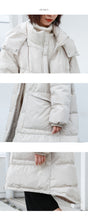 Load image into Gallery viewer, [Clearing the warehouse, killing 286 yuan per second, no refund, no change]Baitao thick medium-long-style down jacket woman 3028