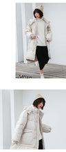 Load image into Gallery viewer, [Clearing the warehouse, killing 286 yuan per second, no refund, no change]Baitao thick medium-long-style down jacket woman 3028