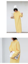 Load image into Gallery viewer, "Clearance seconds kill 86 yuan no refund no change" knitted dress female solid color high collar long sleeve underskirt 8358