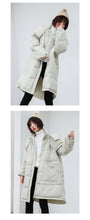 Load image into Gallery viewer, [Clearing the warehouse, killing 286 yuan per second, no refund, no change]Baitao thick medium-long-style down jacket woman 3028