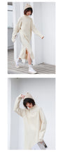 Load image into Gallery viewer, "Clearance seconds kill 86 yuan no refund no change" knitted dress female solid color high collar long sleeve underskirt 8358