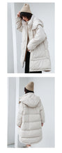 Load image into Gallery viewer, [Clearing the warehouse, killing 286 yuan per second, no refund, no change]Baitao thick medium-long-style down jacket woman 3028