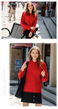 Load image into Gallery viewer, NEW WINTER NEW WOMEN'S CLOTHING IN 2018 PURE COLOR TOOL KNITTING COAT