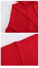 Load image into Gallery viewer, NEW WINTER NEW WOMEN'S CLOTHING IN 2018 PURE COLOR TOOL KNITTING COAT