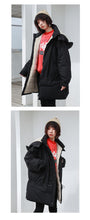 Load image into Gallery viewer, [Clearance Seconds Kill 186 Yuan, No Refund, No Exchange] Medium and Long cotton-padded jacket Women Plus F Loose Large Size Jacket 3032
