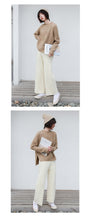 Load image into Gallery viewer, [Clean the warehouse, kill 86 yuan, no refund, no change] Round-collar pullover, pure-color sweater, women's bottom sweater, knitted sweater 265985
