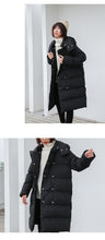 Load image into Gallery viewer, Thickened cap cotton-padded breadwear medium and Long-style jacket 3036