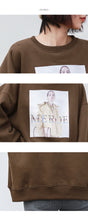 Load image into Gallery viewer, Long-sleeved printed cardigan 88556 with plush and sweater