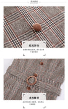 Load image into Gallery viewer, 2018 new brand women's wear round collar pleated skirt with warm temperament and light maturity dress 69377