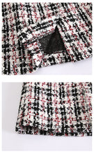 Load image into Gallery viewer, 2018 new brand women's couture tweed skirt casual casual dress skirt 28650