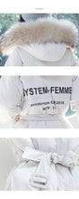 Load image into Gallery viewer, [Clearing the storehouse and killing 256 yuan per second without refund or replacement] Female Big Fox Down Garment with Fur Collar and Cap Jacket 3030