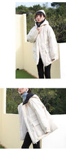 Load image into Gallery viewer, Winter Loose Large Size Bread Dress White Duck Down Dress Female 3050
