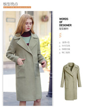 Load image into Gallery viewer, Winter 2018 New Woman's Wear Long-style Wool Suit 97030
