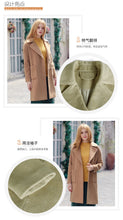 Load image into Gallery viewer, Winter 2018 New Woman's Wear Long-style Wool Suit 97030
